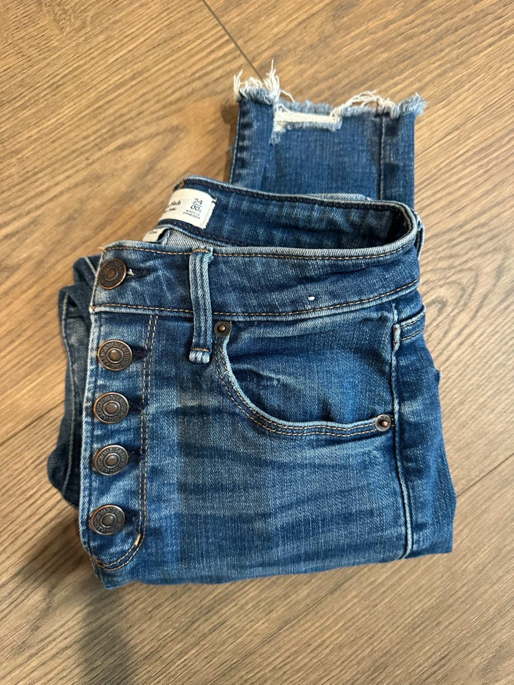 Abercrombie & Fitch Blue Denim Jeans